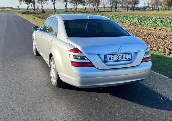 Mercedes-Benz Klasa S cena 59500 przebieg: 208000, rok produkcji 2006 z Siedlce małe 497